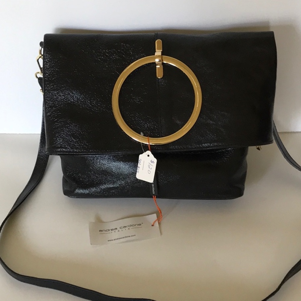 Italian Leather Handbag by Andrea Cardone